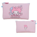 Sanrio 三麗鷗 矽膠收納包 (哭哭臉款) 美樂蒂 酷洛米_1