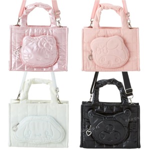 Sanrio 三麗鷗 造型絎縫兩用包 (冬日羽絨) Kitty 酷洛米 大耳狗 美樂蒂