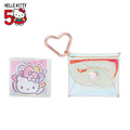 Sanrio 三麗鷗 Hello Kitty 貼紙組附扣式收納包 (50週年The Fashionable Ribbons)