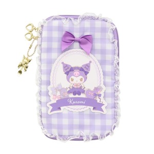 Sanrio 三麗鷗 酷洛米 多功能收納包 (格紋蘿莉)