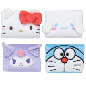 Sanrio 三麗鷗 絨毛造型面紙收納包 (大臉款) Kitty 大耳狗 酷洛米