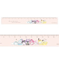 Sanrio 三麗鷗大集合 塑膠直尺 17cm (好友頭套款)_1