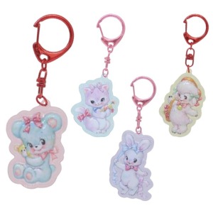 Swimmer ハグリー リバニー キャミー 壓克力澎澎鑰匙圈