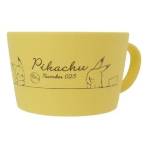 寶可夢 皮卡丘 樹脂寬底湯杯 390ml (黃線條款)