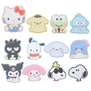Sanrio 三麗鷗 橡膠造型磁鐵 (坐姿款) Kitty 大耳狗 帕恰狗 酷洛米