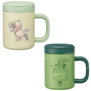 SKATER 不銹鋼馬克杯附內杯 330ml STMG4NI 小熊維尼 龍貓