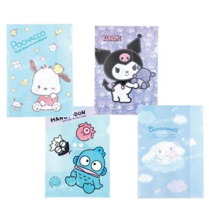 Sanrio 三麗鷗 L型資料夾 (好友款) 酷洛米 大耳狗 帕恰狗 人魚漢頓