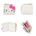 Sanrio 三麗鷗 皮質造型雙折短夾 (大臉款)Kitty 美樂蒂 酷洛米_1