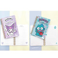 Sanrio 三麗鷗 造型線圈筆記本&便條紙 (擺POSE) 酷洛米 人魚漢頓