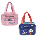 方型手提便當袋 (三麗鷗-坐姿歪頭款/史努比-太空款)
