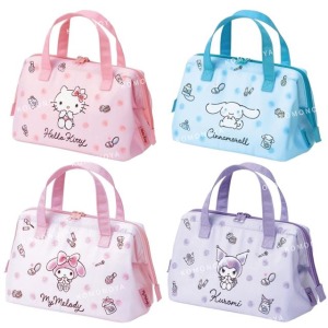 SKATER 三麗鷗 梯形保冷便當袋(大) KGA1 (坐姿款) Kitty 美樂蒂 酷洛米 大耳狗