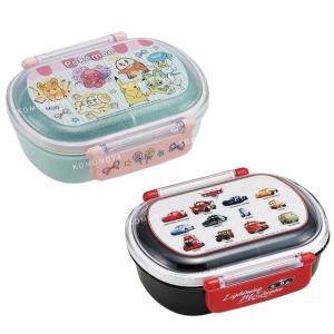 SKATER 雙扣便當盒 360ml QAF2BAAG (大集合款) 寶可夢 CARS