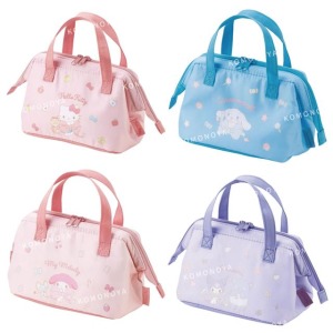 SKATER 三麗鷗 梯形保冷便當袋(中) KGA0 (蝴蝶結款) Kitty 美樂蒂 酷洛米 大耳狗