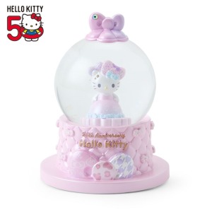 Sanrio 三麗鷗 Hello Kitty 造型發光聖誕雪球 M (聖誕星願)