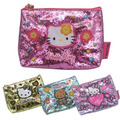 Sanrio 三麗鷗 Hello Kitty 閃亮化妝包 (澀谷辣妹)