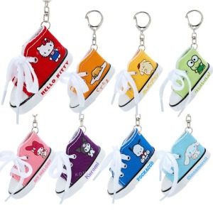 Sanrio 三麗鷗 立體造型鑰匙圈 (帆布鞋款) Kitty 美樂蒂 酷洛米 大耳狗