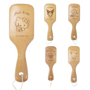 Sanrio 三麗鷗 木柄氣墊梳 (好友款) Kitty 大耳狗 酷洛米