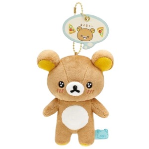 San-X 拉拉熊 絨毛玩偶吊飾 (臉紅款)