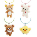 San-X 壓克力造型鑰匙圈 (3D人物款) 拉拉熊 蜜茶熊 牛奶熊 小黃雞