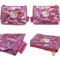 Sanrio 三麗鷗 Hello Kitty 閃亮化妝包 (澀谷辣妹)_1