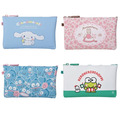 Sanrio 三麗鷗 矽膠拉鍊收納包 大耳狗 兔媽媽 人魚漢頓 大眼蛙
