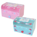 Swimmer 透明棚蓋收納盒 (藍/粉)