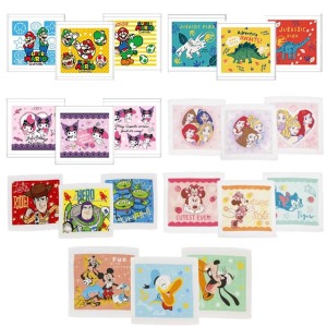 迪士尼 純棉方巾3入組 30x30cm (角色款)