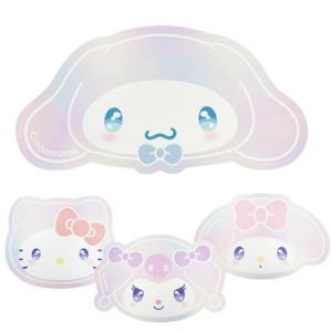 Sanrio 三麗鷗 多功能造型滑鼠墊 (彩虹渲染款) Kitty 美樂蒂 酷洛米