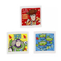 迪士尼 純棉方巾3入組 30x30cm (角色款)_4