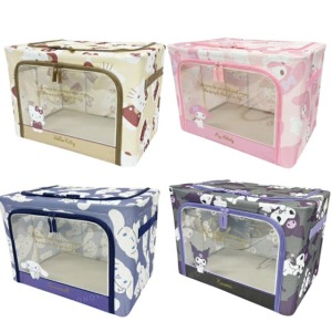 Sanrio 三麗鷗 窗景摺疊收納箱  (全身滿版款) Kitty 美樂蒂 酷洛米