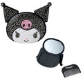 Sanrio 三麗鷗 水鑽造型鏡梳組 (大臉款) Kitty 酷洛米_2