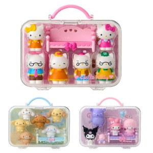 Sanrio 三麗鷗 樹脂公仔組 (家庭款) Kitty 大耳狗 酷洛米 美樂蒂