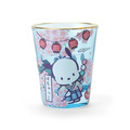 Sanrio 三麗鷗 和風玻璃清酒杯 90ml (櫻花和服款) Kitty 美樂蒂 酷洛米 大耳狗 帕恰狗_5