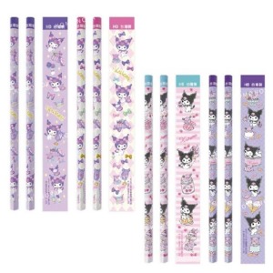 Sanrio 三麗鷗 酷洛米 三角鉛筆四入組 HB (生活款)