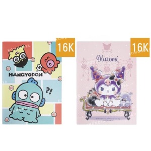 Sanrio 三麗鷗 16k 貼紙簿 酷洛米 人魚漢頓