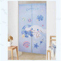 Sanrio 三麗鷗 長門簾 85x150cm 酷洛米 大耳狗 人魚漢頓_2