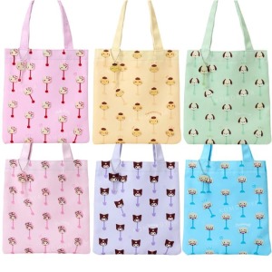 Sanrio 三麗鷗 x 不二家 尼龍手提袋 (巧克力棒款) Kitty 酷洛米 布丁狗