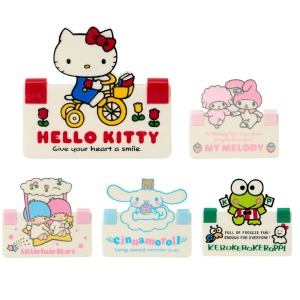 Sanrio 三麗鷗 造型一字夾 (復古系列) Kitty 雙子星 大眼蛙