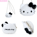 Sanrio 三麗鷗 Hello Kitty 絨毛造型斜背包 (I Love Hello Kitty)_2