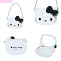 Sanrio 三麗鷗 Hello Kitty 造型摺疊鏡附練 (I Love Hello Kitty)_1