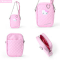 Sanrio 三麗鷗 Hello Kitty 皮質菱格紋斜背包 (I Love Hello Kitty)_1
