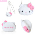 Sanrio 三麗鷗 Hello Kitty 絨毛造型斜背包 (I Love Hello Kitty)_1