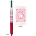 Sanrio 三麗鷗 造型四色原子筆 0.5mm (復古千鳥紋) Kitty 美樂蒂 酷洛米_2