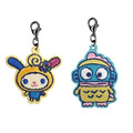 Sanrio 三麗鷗 x 塔麻可吉 刺繡造型拉鍊扣吊飾 (變裝款) Kitty 人魚漢頓_2