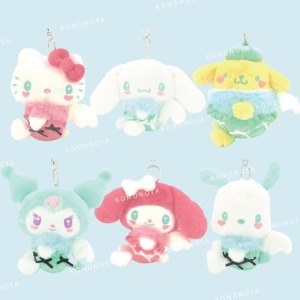 Sanrio 三麗鷗 絨毛吊飾娃娃 (天使款) Kitty 美樂蒂 酷洛米 布丁狗 大耳狗 帕恰狗