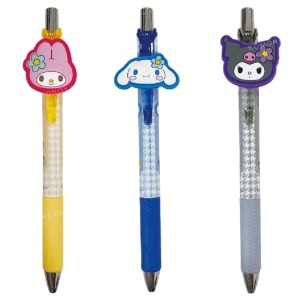 Sanrio 三麗鷗 造型自動鉛筆 0.5mm (復古千鳥紋) Kitty 美樂蒂 酷洛米