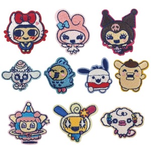 Sanrio 三麗鷗 x 塔麻可吉 刺繡造型裝飾貼 (變裝款) Kitty 人魚漢頓