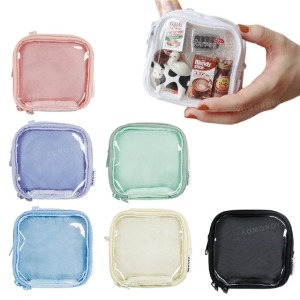 GACHA-PO 方形窗口收納包附扣環 (素色 偶像應援)