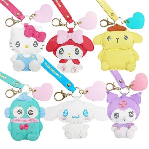 Sanrio 三麗鷗 皮質造型鑰匙圈 (水汪汪款) Kitty 大耳狗 酷洛米