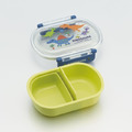 Skater 恐龍 透明雙扣便當盒 360ml QAF2BAAG (綠款)_1